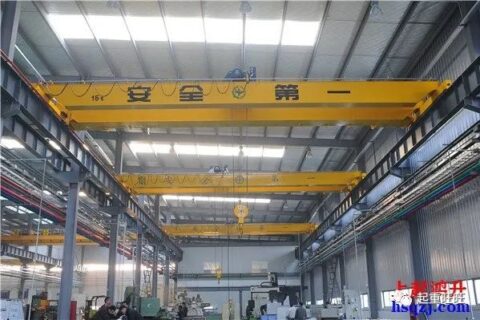 16/3.2吨双梁行车参数16吨双梁桥式起重机外形尺寸图纸