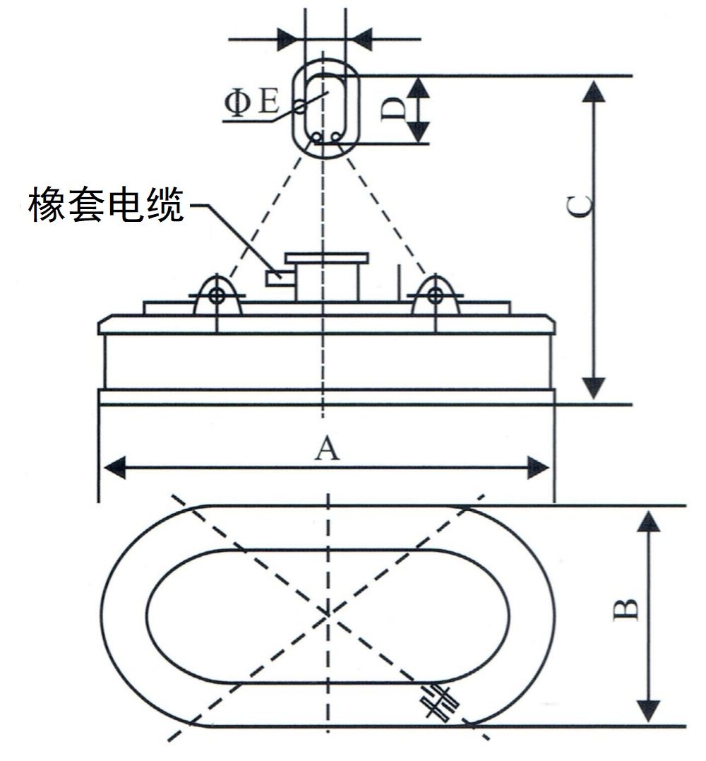 MW61系列椭圆形电磁吸盘外形尺寸图.jpg