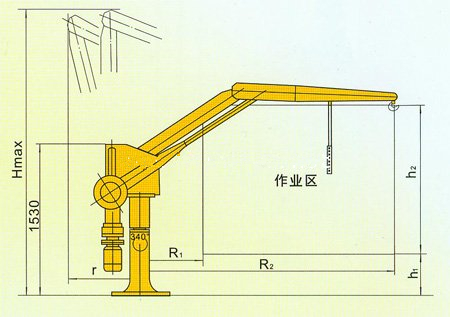 PAJ系列矮型平衡吊结构图